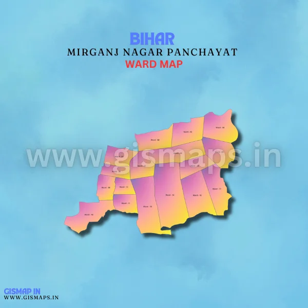 Mirganj Nagar Panchayat Ward Map